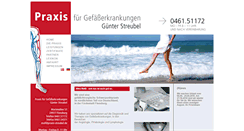 Desktop Screenshot of praxis-streubel.de